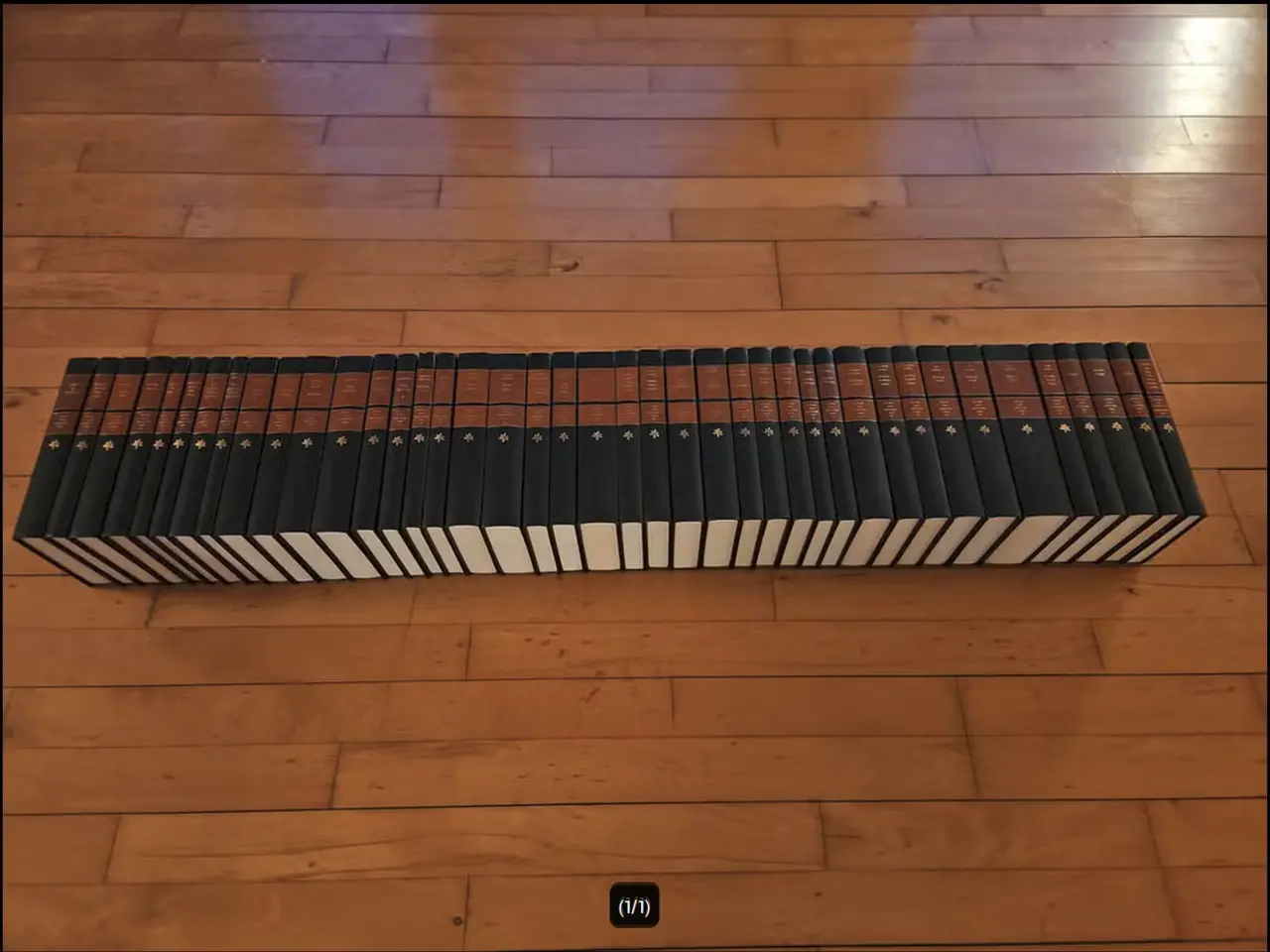 Billede 1 - Gyldendals Bibliotek, antikvarisk komplet samling,