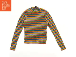 Langærmet stribet trøje fra Monki (str. S)