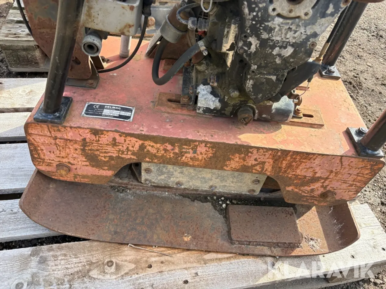 Billede 8 - Pladevibrator Delmag Sx30