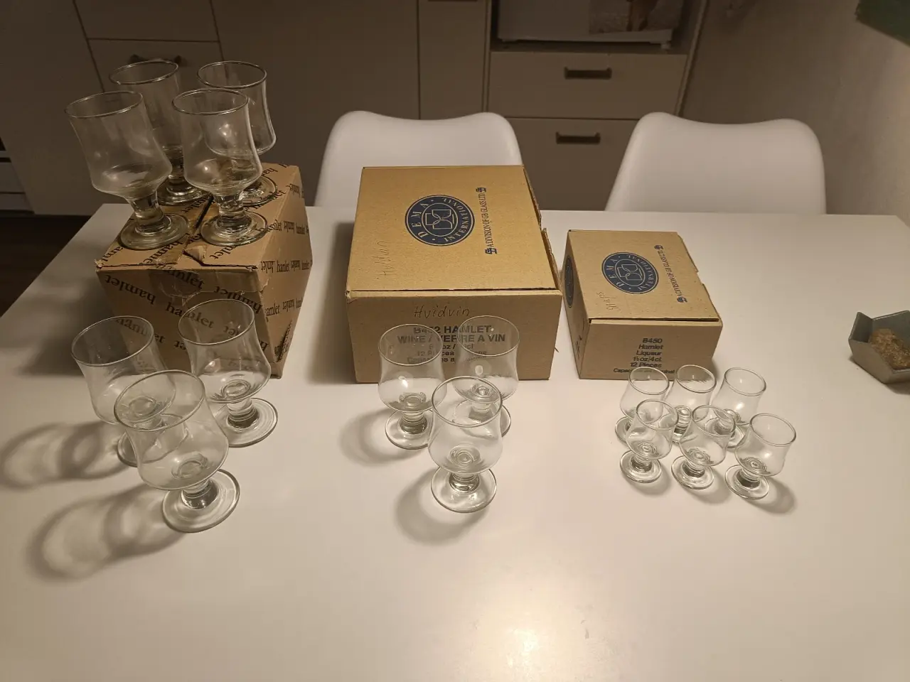 Billede 1 - Hamlet glas fra Holmegaard 