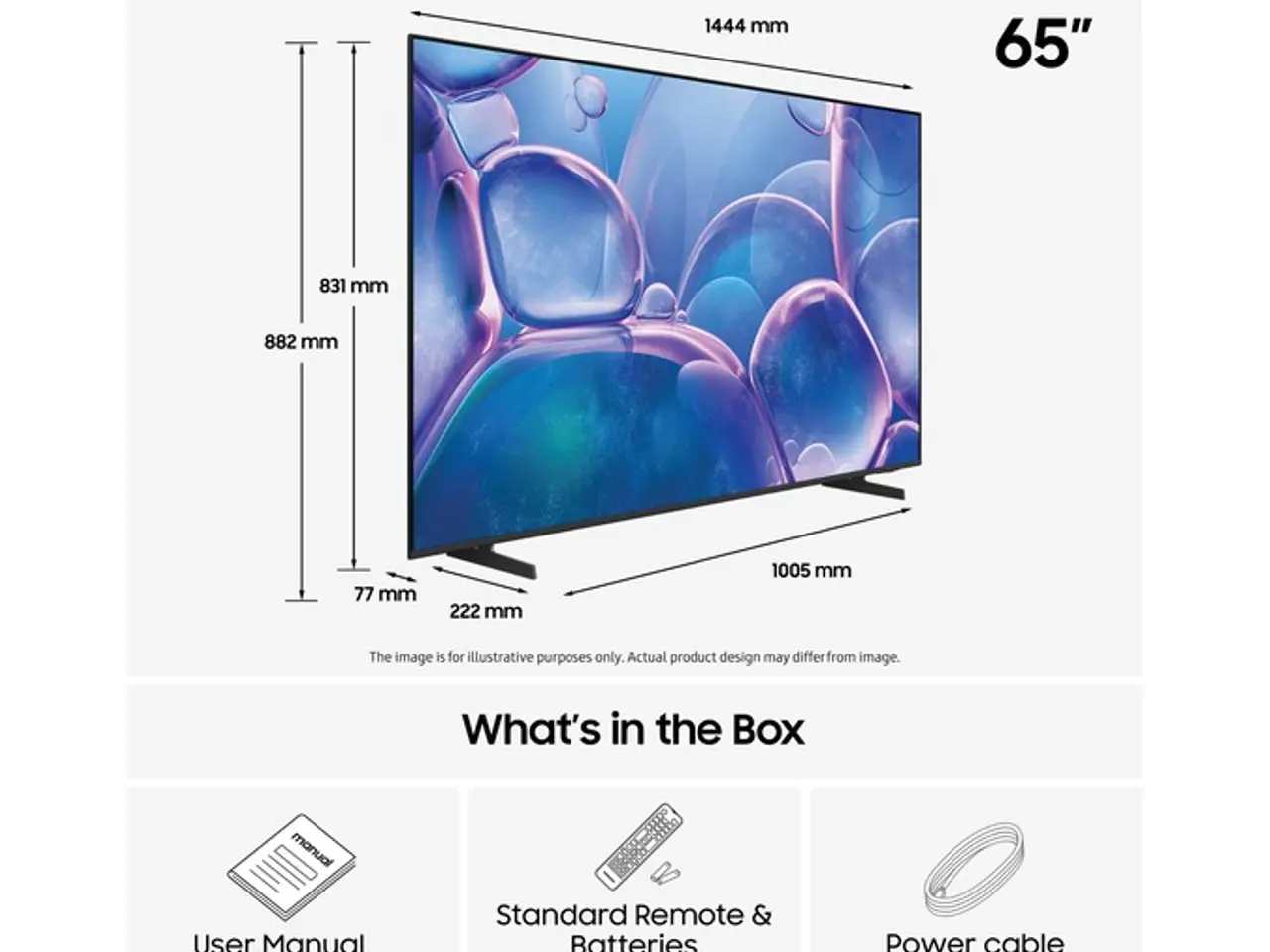 Billede 1 - Samsung 65” UHD, SmartTV