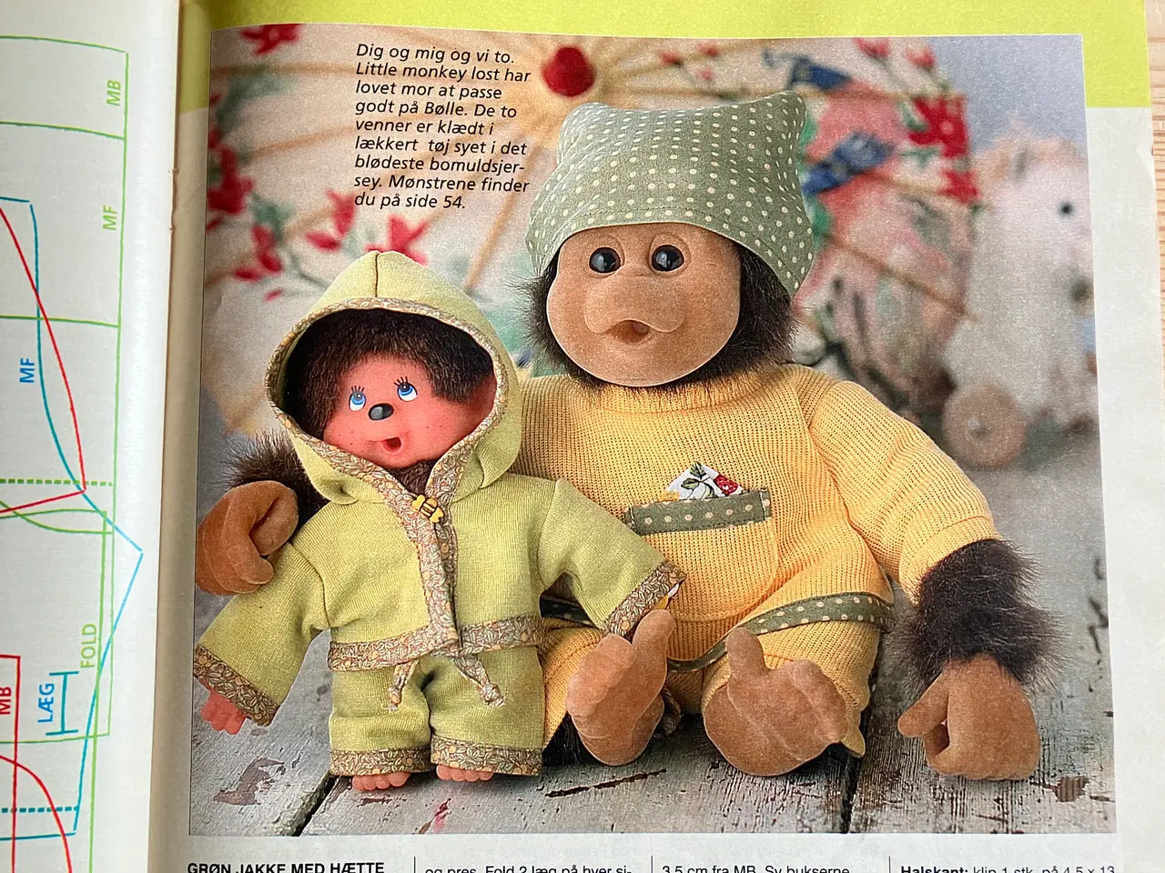 Billede 6 - Sy og Strik til Bølle, Little Monkey lost m.fl.