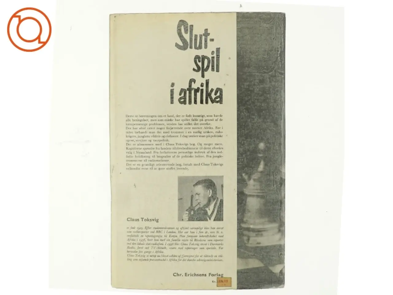 Billede 3 - Slutspil i Afrika af Claus Tolksvig (bog)