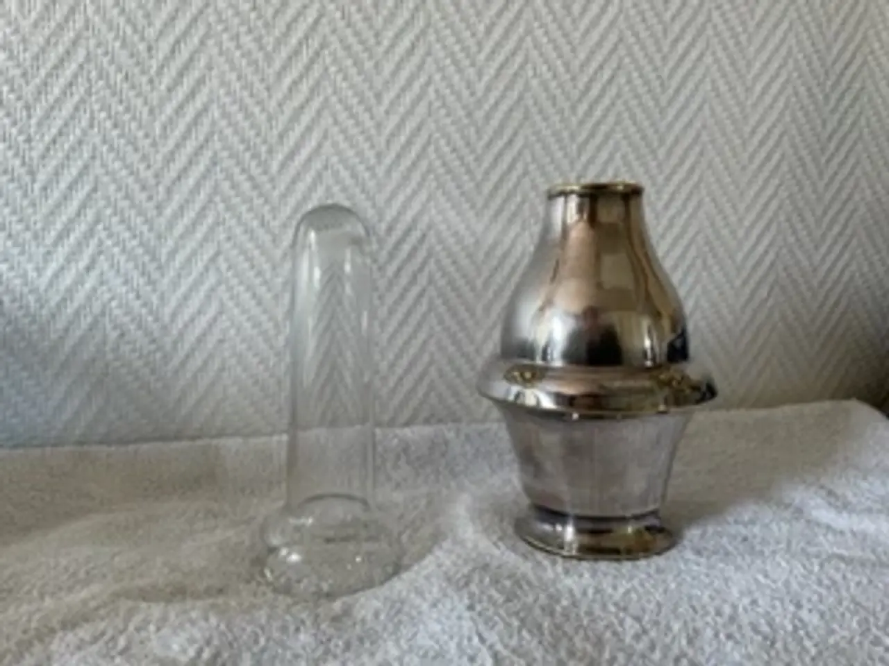 Billede 2 - Vase med glasindsats