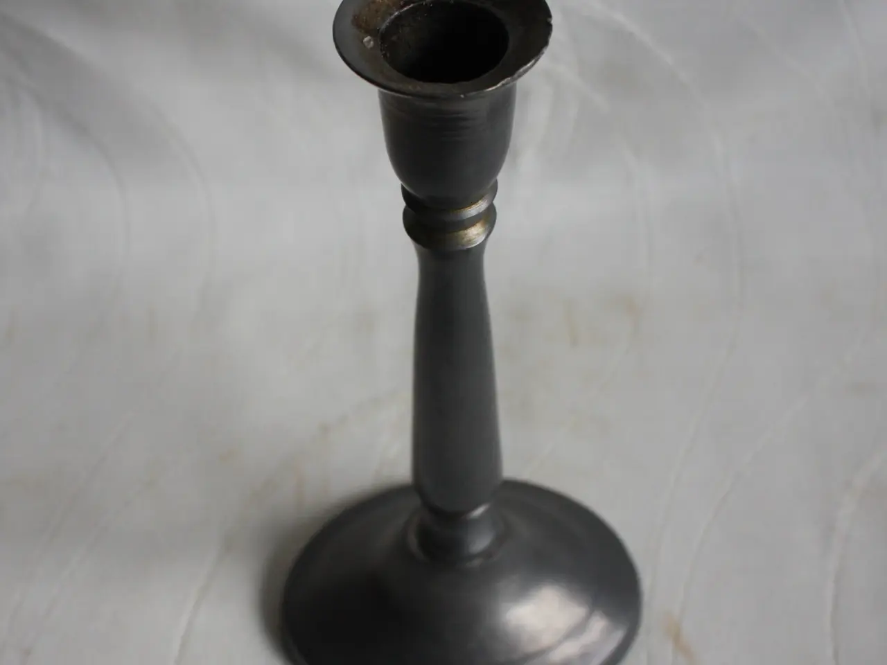Billede 3 - Lysestage af tin
