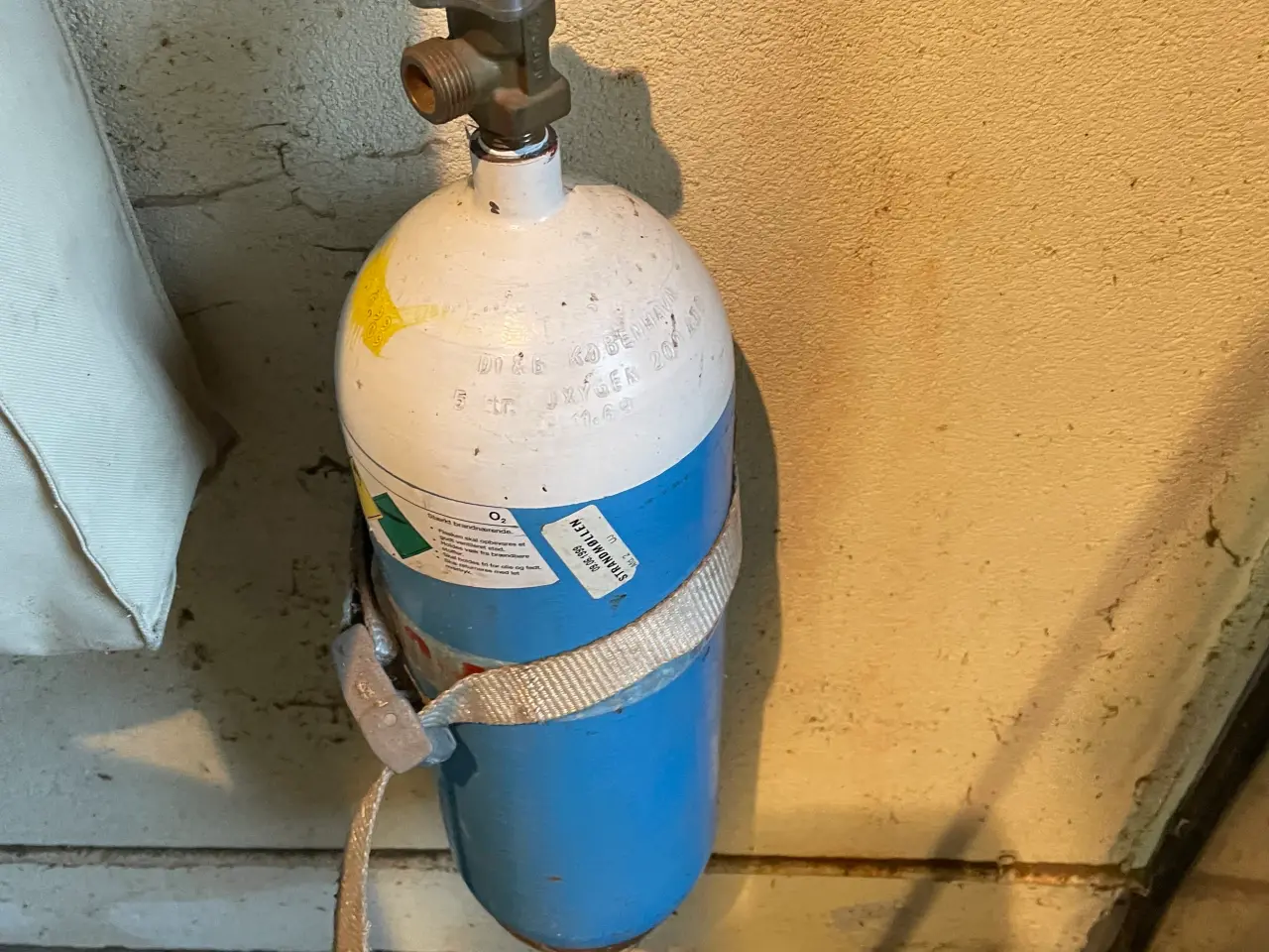 Billede 1 - Ilt flaske 5 kg "Strandmøllen"