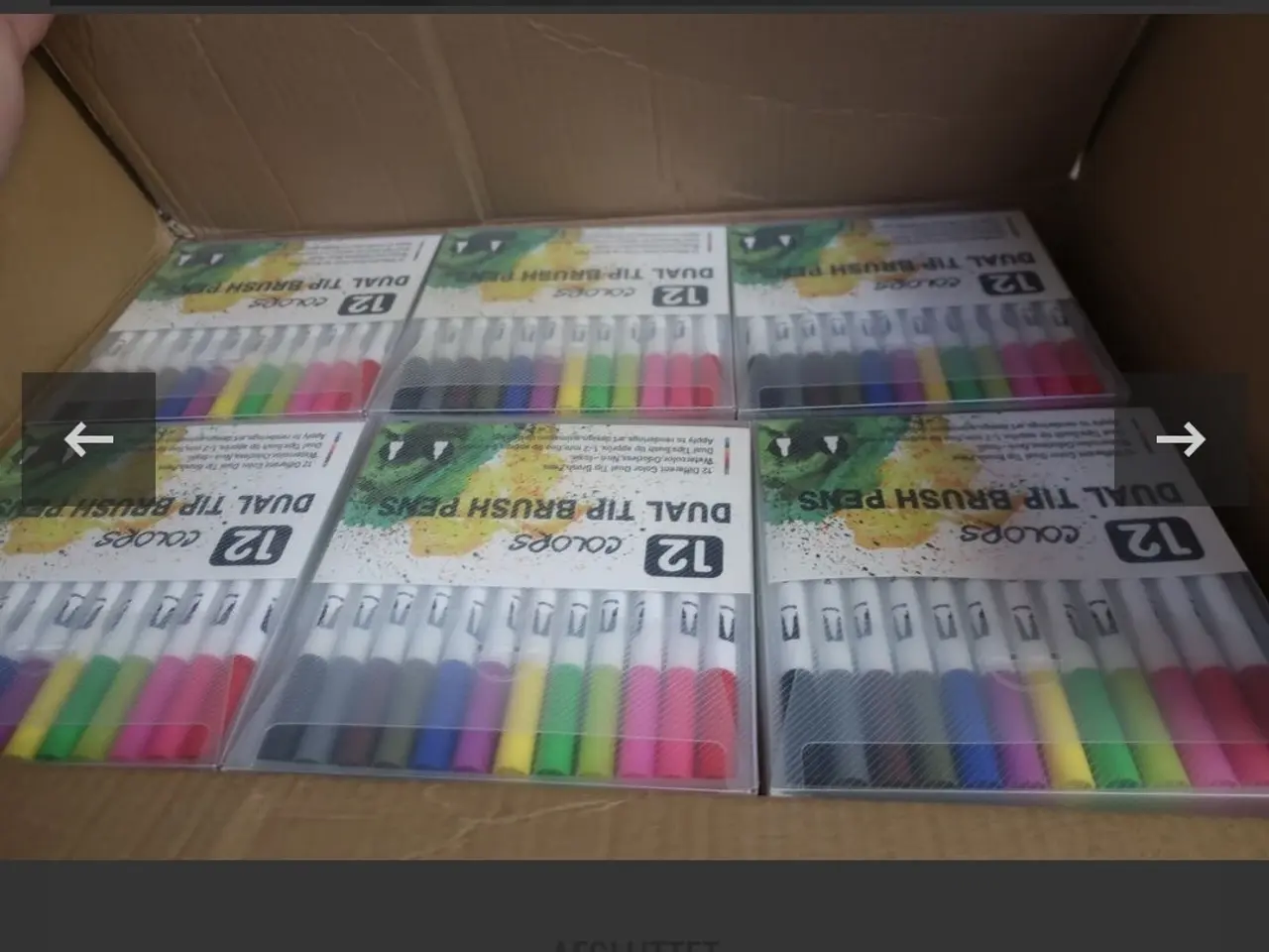 Billede 2 - Dual tip brush pens 