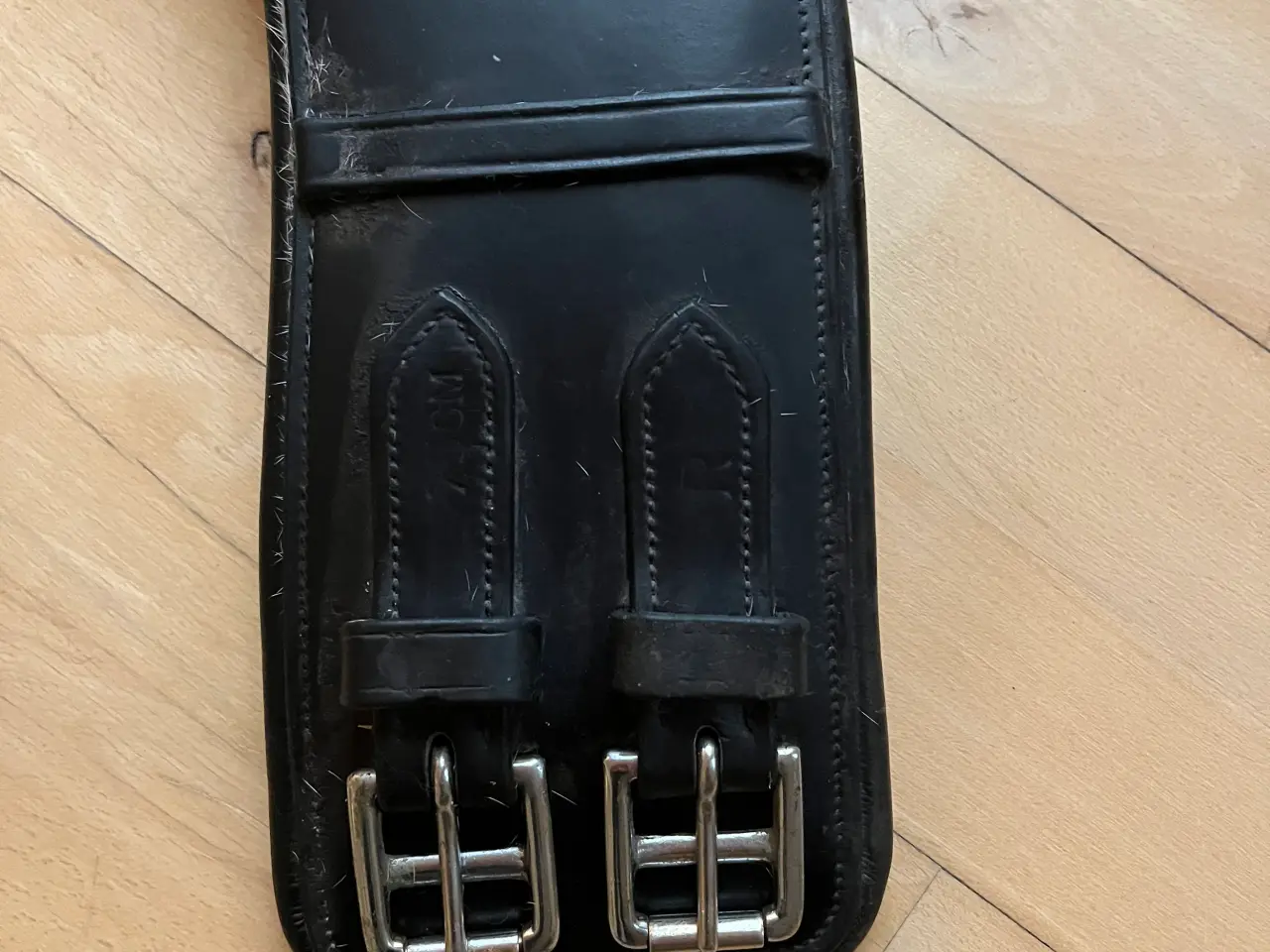 Billede 4 - Passier dressurgjord i læder, str. 75 cm sælges.