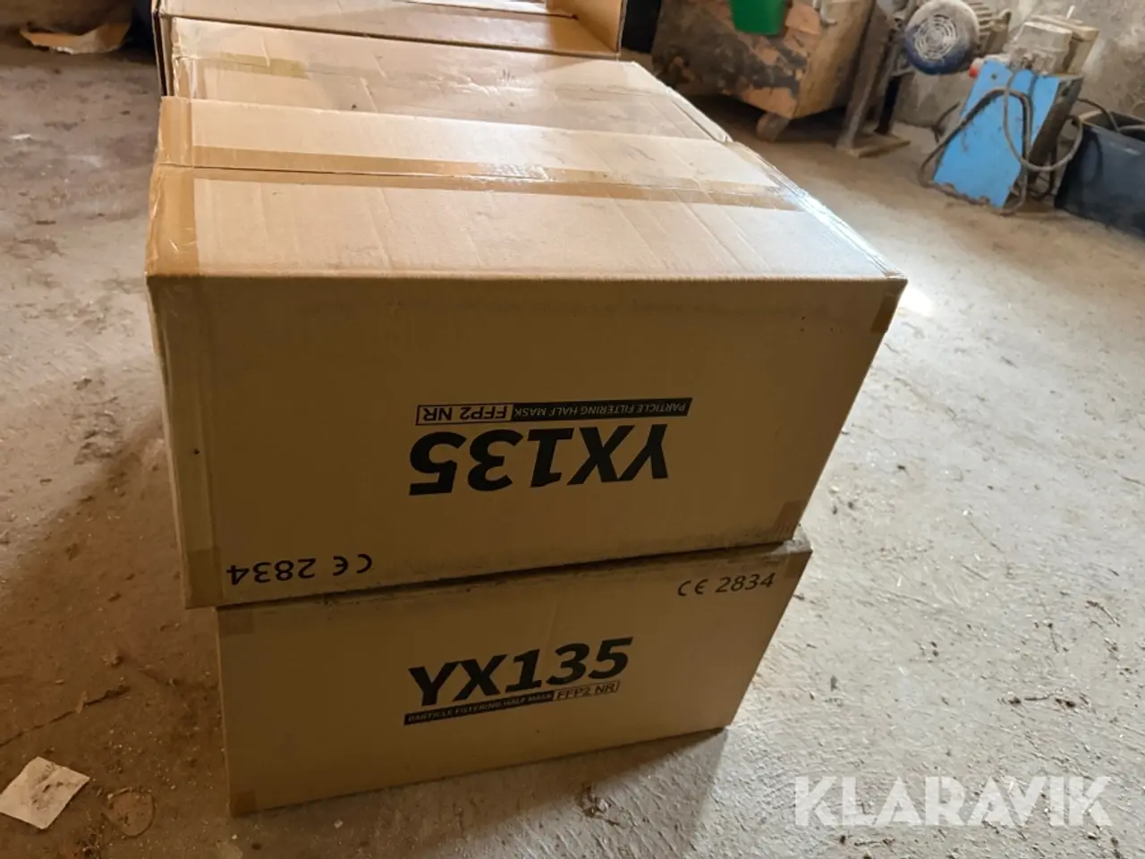 Billede 5 - Støvmasker Eexi Inherent Yx135 1800 styk i alt