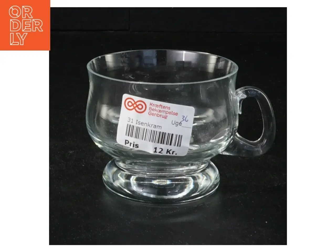 Billede 1 - Glas tekop (str. 7 x 8 cm)