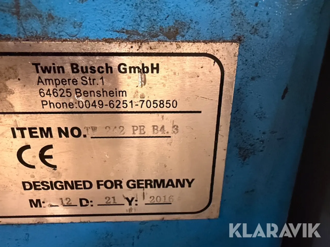 Billede 6 - Tosøjlelift Twin Busch TW242PE4.3s