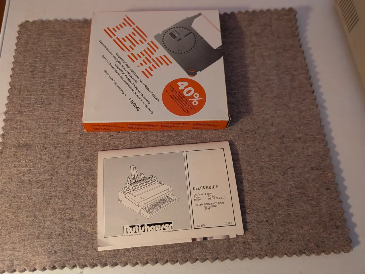Billede 4 - IBM 6747 Elektronisk skrivemaskine