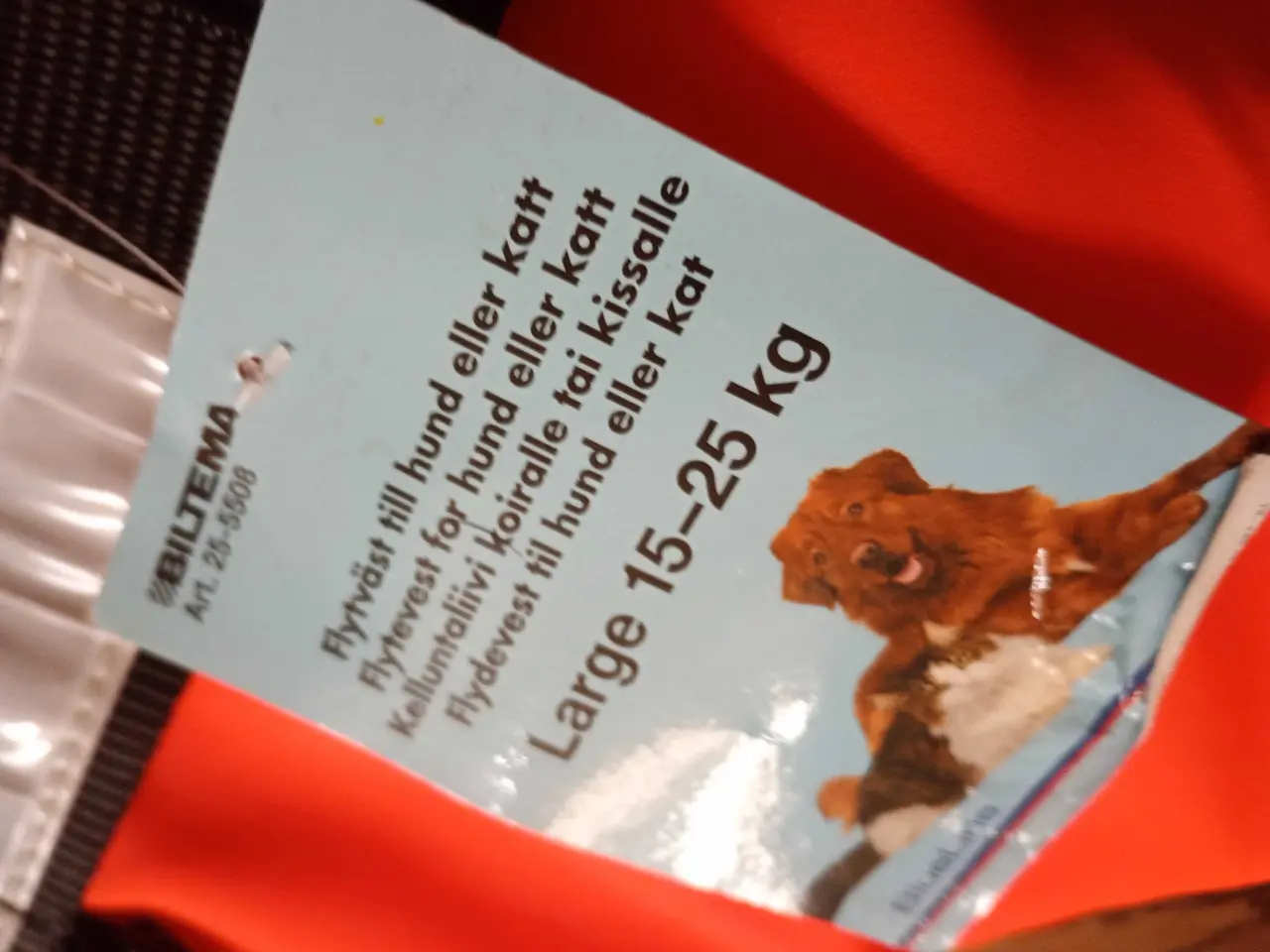 Billede 2 - Redningsvest str L til hund