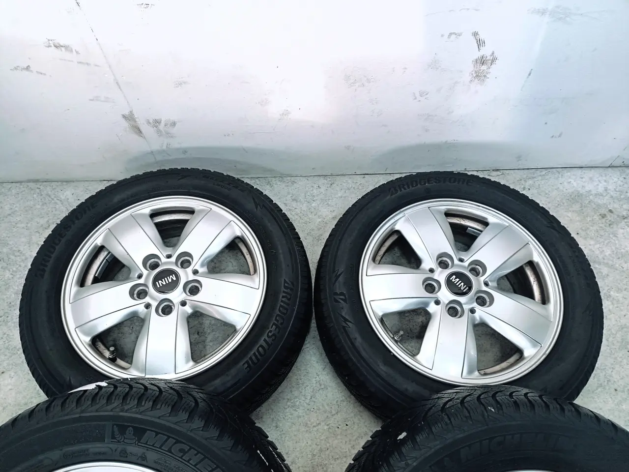Billede 4 - 5x112 15" ET46 nav 66,6æ MINI vintersæt inkl.TPMS