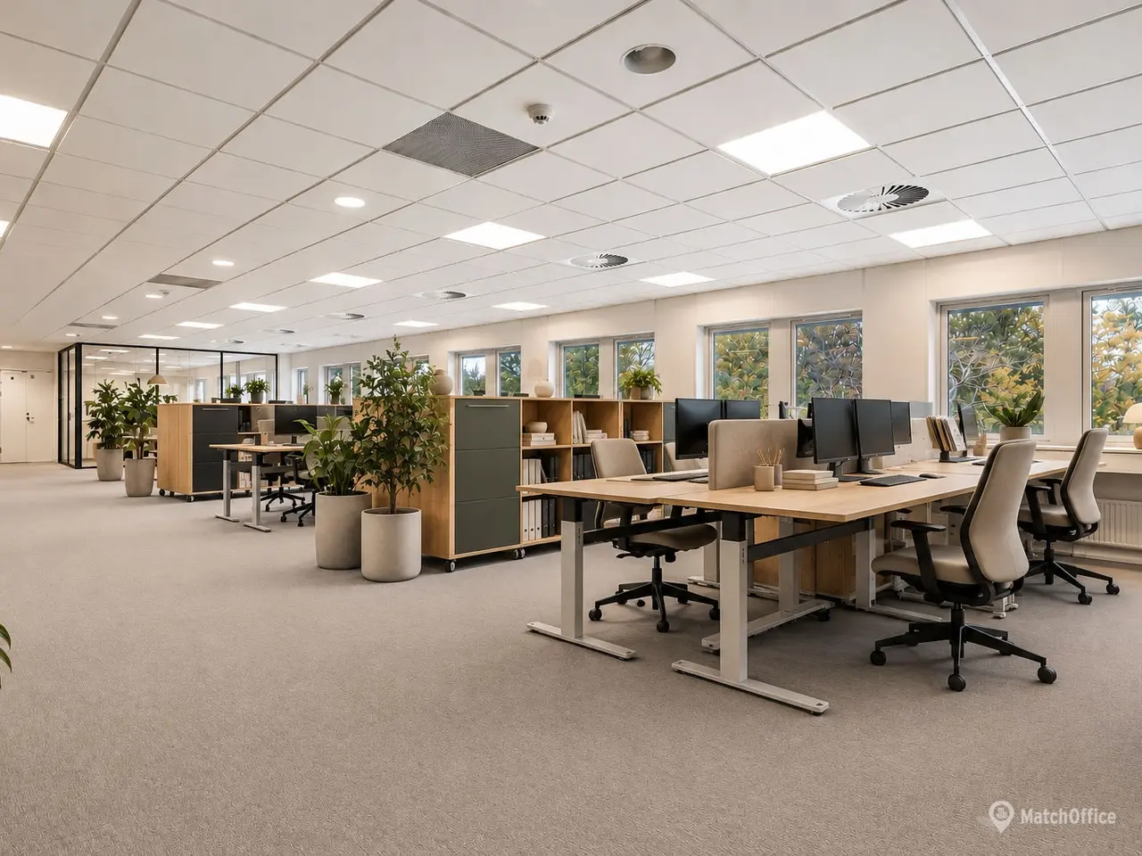 Billede 2 - 330 m² kontorlejemål i Hvidovre med attraktiv leje