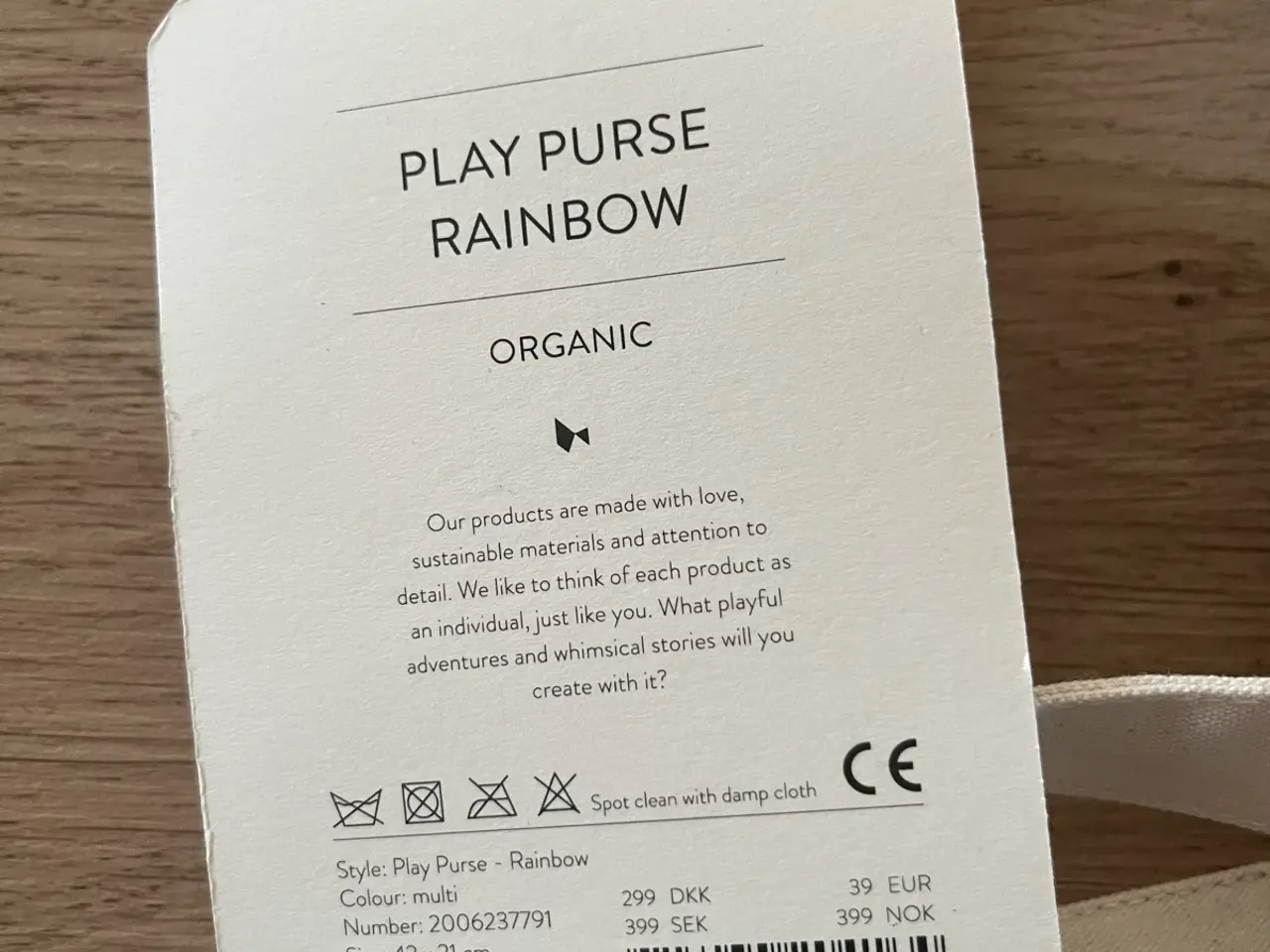 Billede 6 - Taske Fabelab Play Purse Rainbow