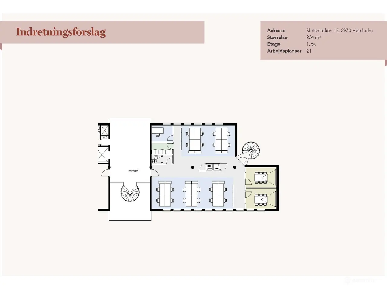 Billede 40 - Lyse og moderne kontorlokaler med rå kant