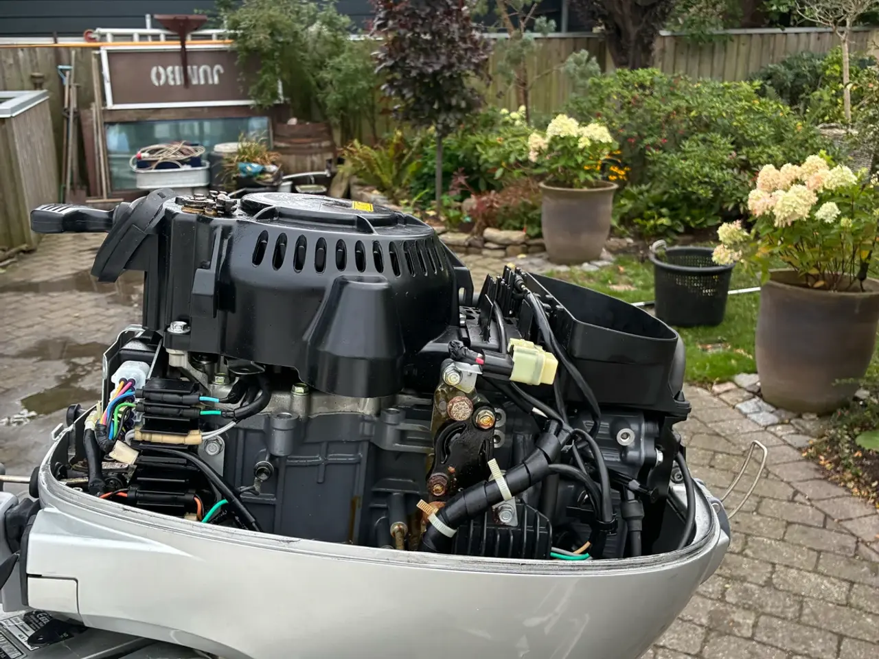 Billede 10 - Ørnvik 410 med 20 hk Honda og trailer