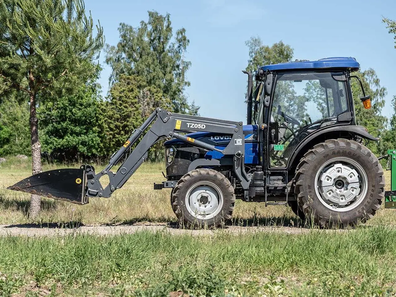 Billede 26 - Traktor Lovol 75 hk 4WD med frontlæsser, Stage V