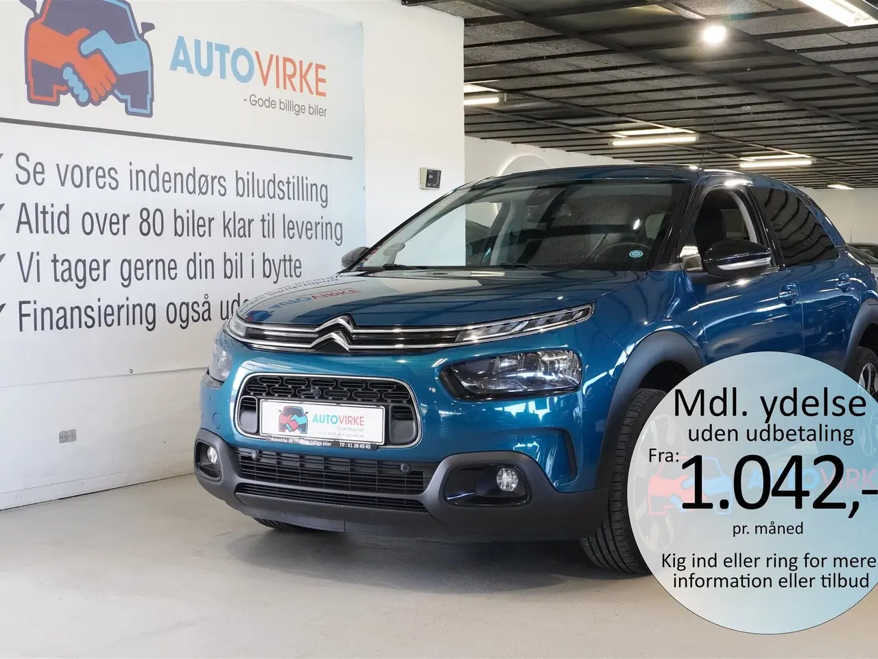 Billede 1 - Citroën C4 Cactus 1,5 Blue HDi Skyline 100HK 5d