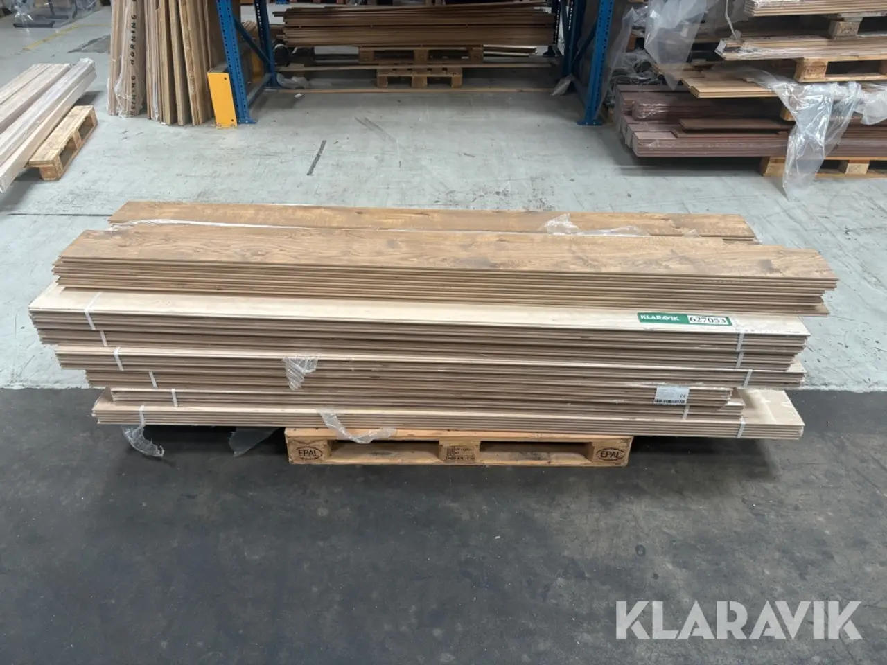 Billede 2 - Eg olieret 2-lags plankegulv 35 m2