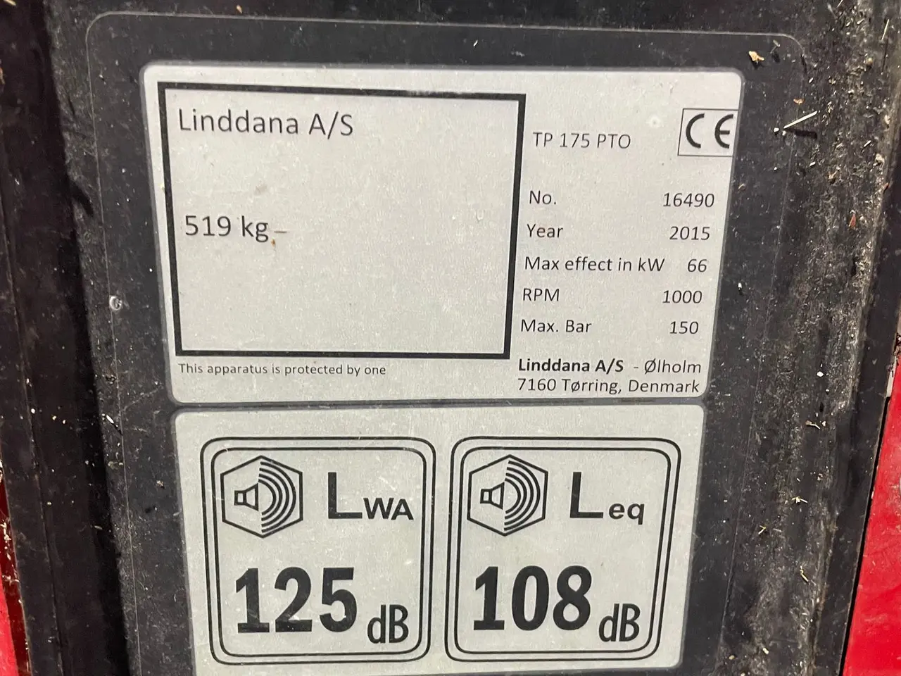 Billede 5 - TP 175 PTO PTO omdr vagt