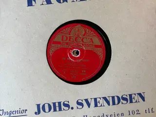 Pladespiller med USB + gamle 78 rpm plader