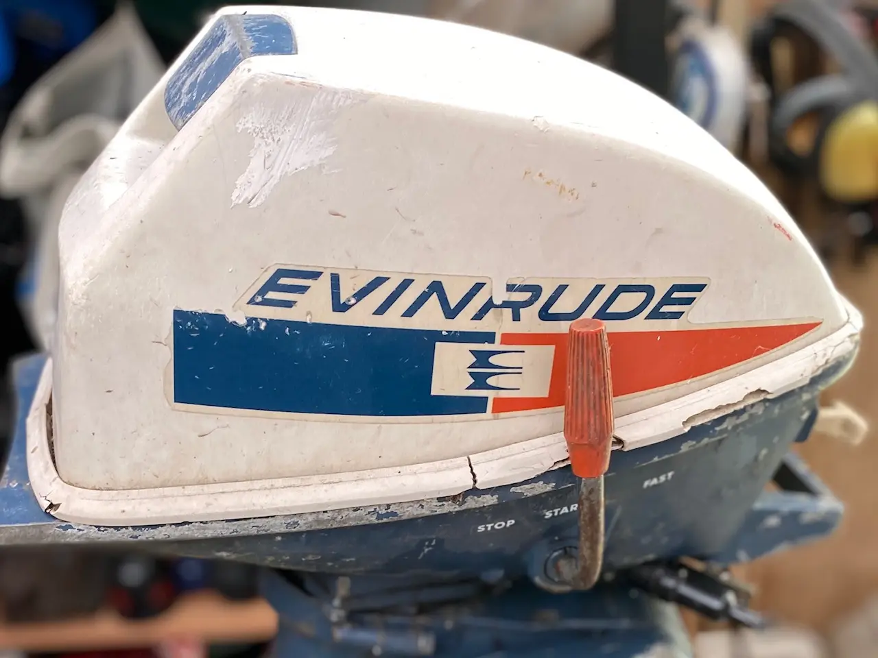 Billede 2 - DEFEKT Evinrude 4 hk. 2 cyl.