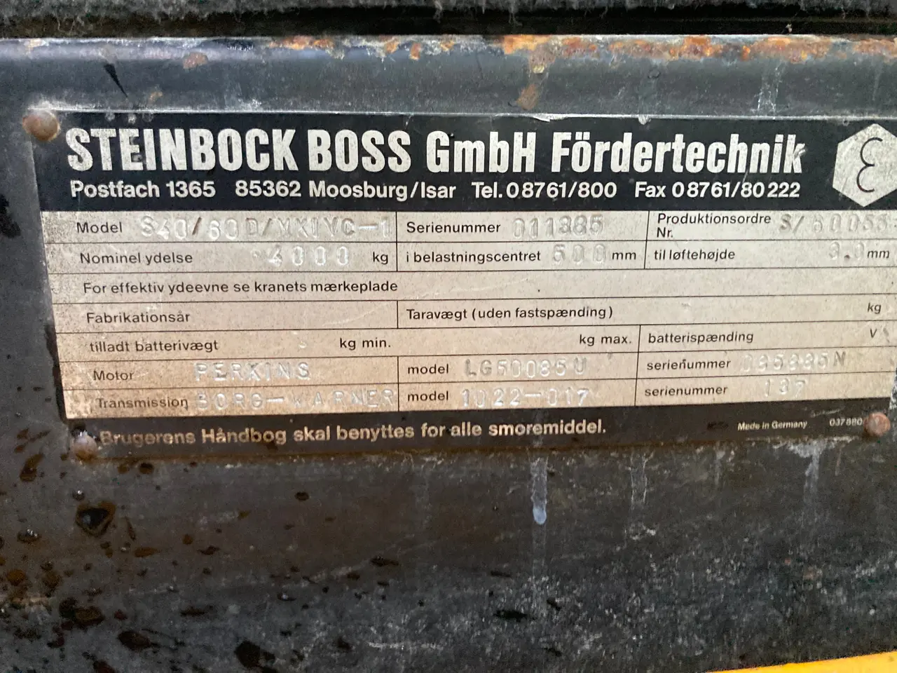 Billede 5 - Gaffeltruck steinbock 4 tons