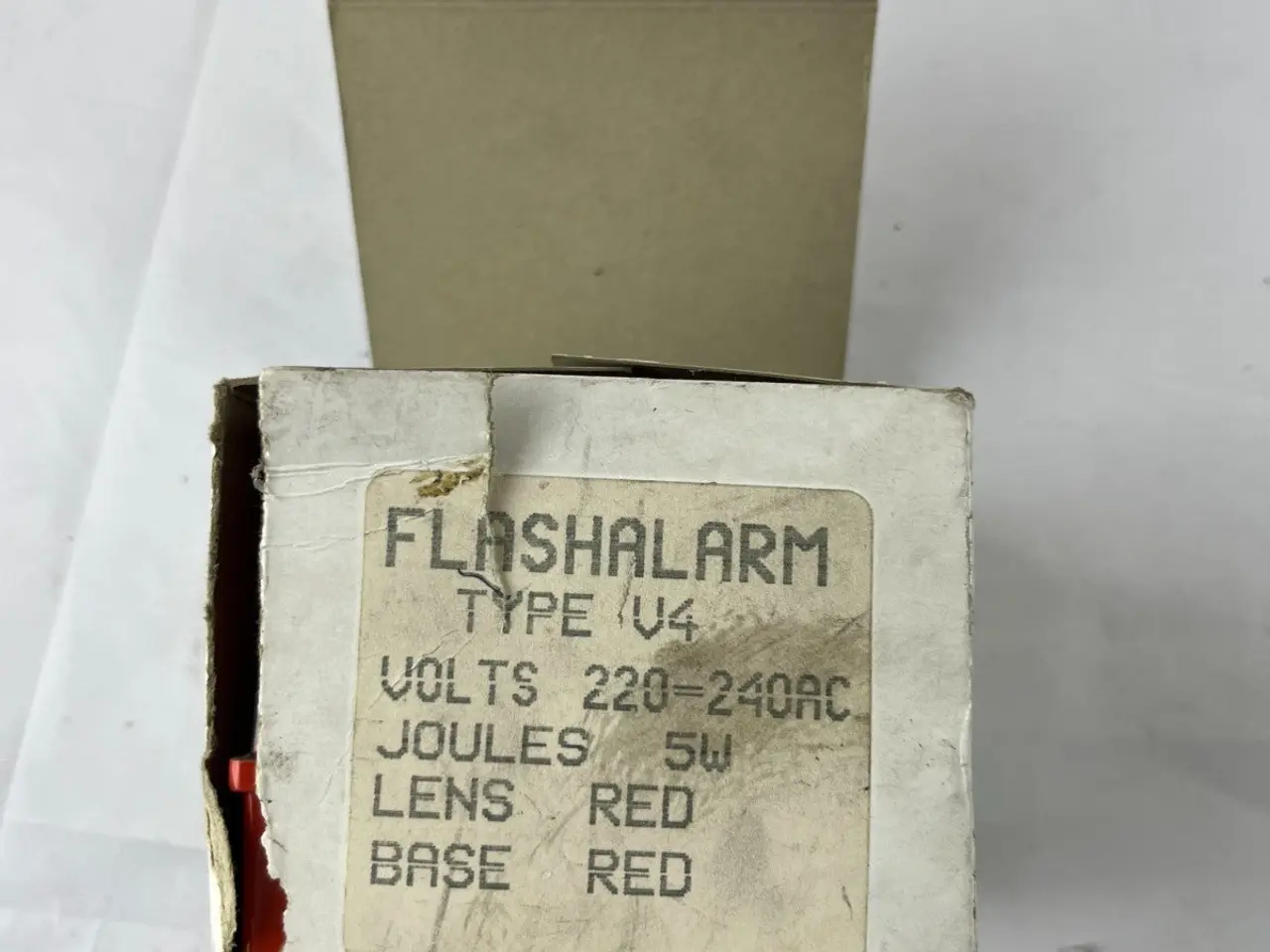 Billede 2 - Clifford & Snell Flashalarm V4 Red Beacon 220–240
