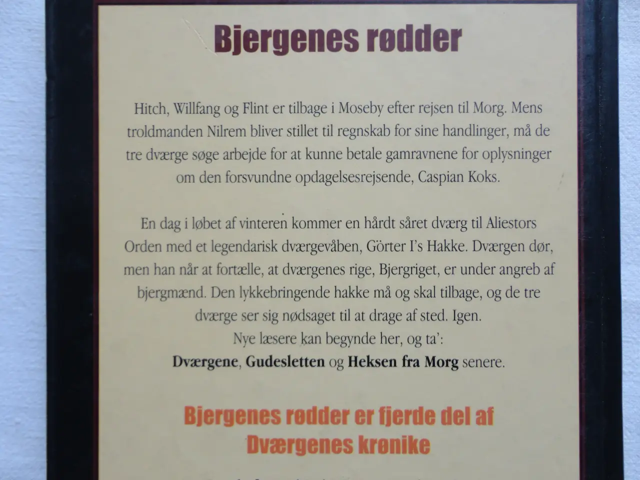 Billede 5 - Dværgenes Krønike - komplet  :