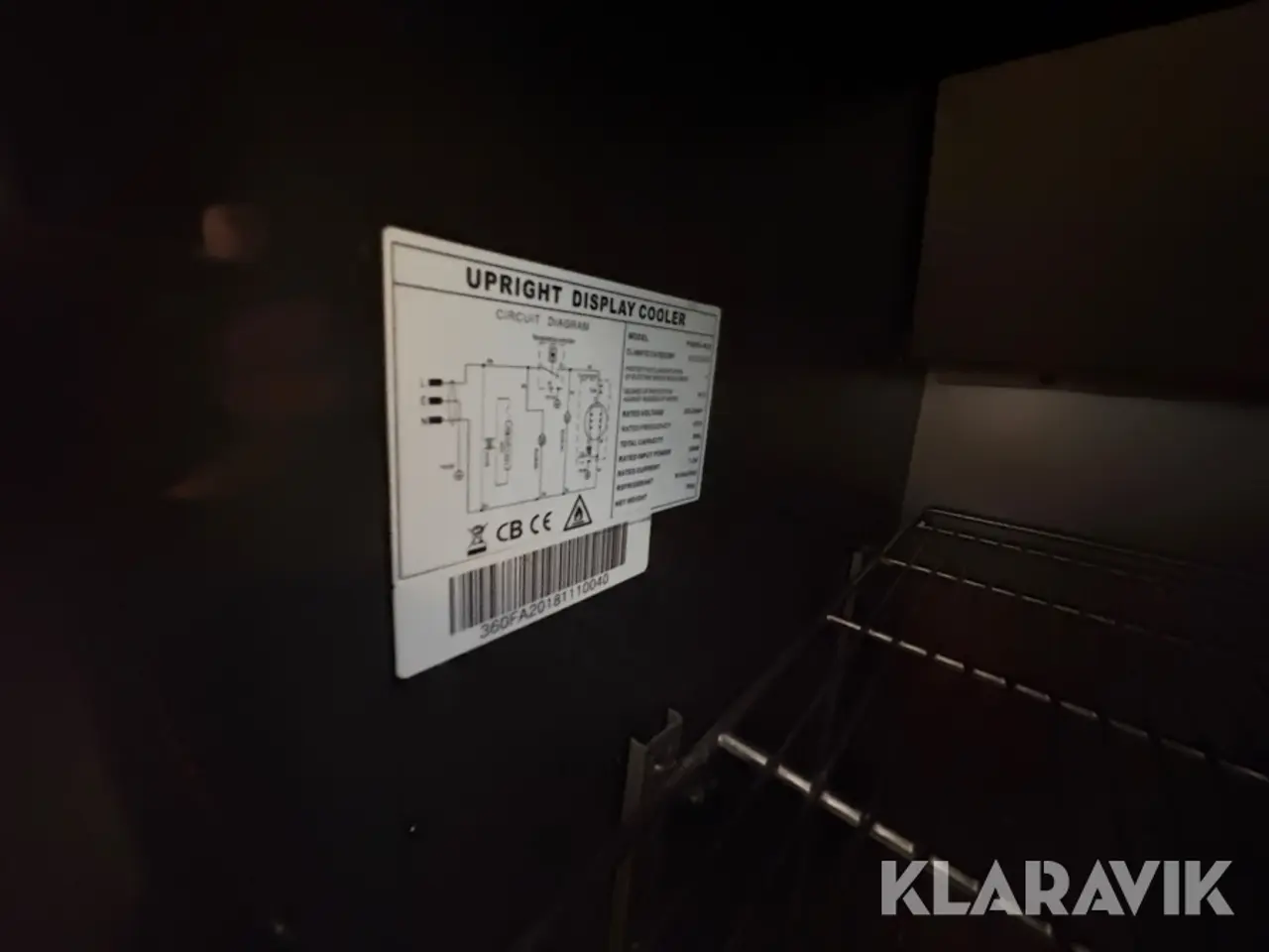 Billede 12 - Displaykøleskab Upright P360FA-NLB