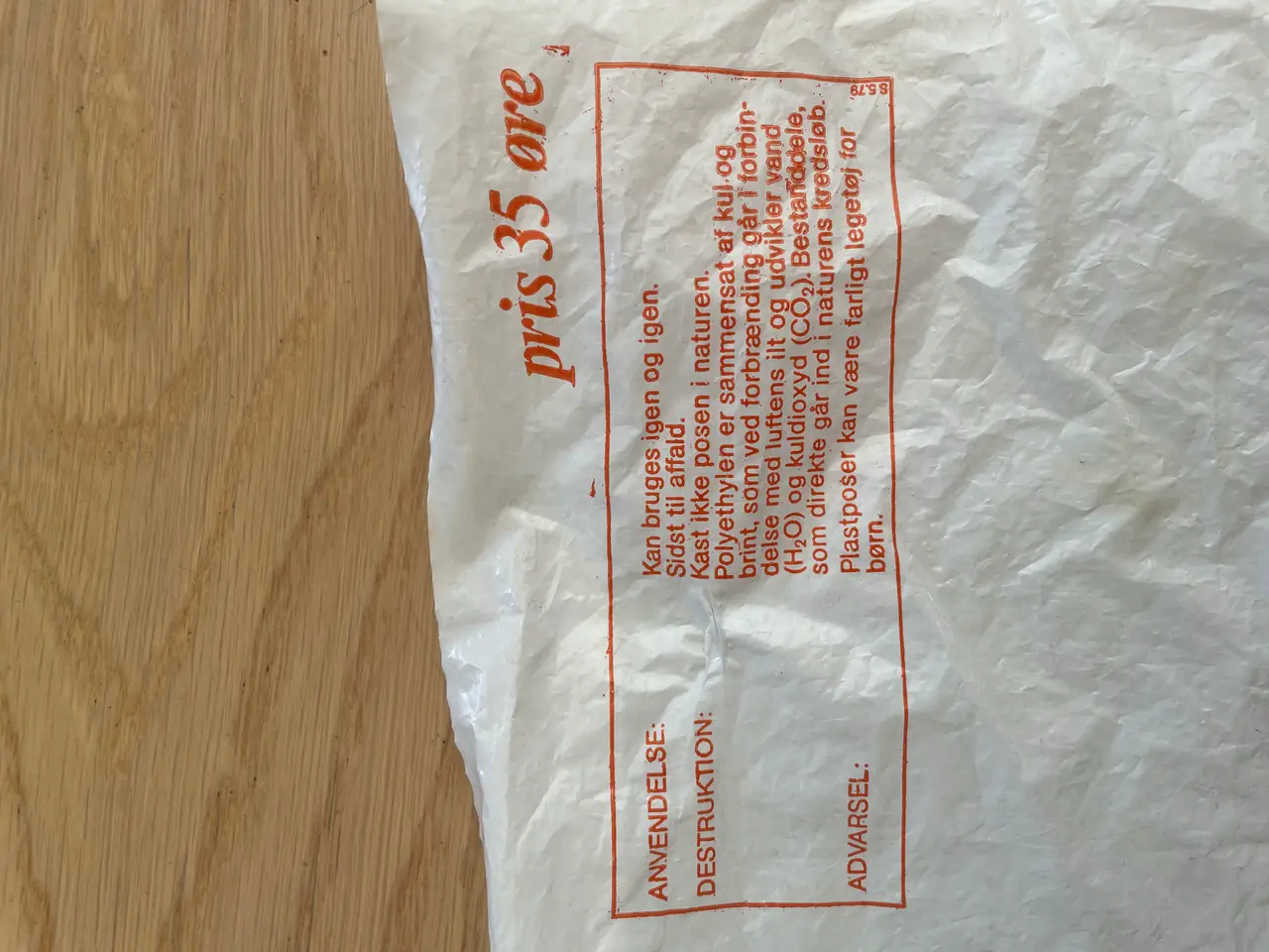 Billede 4 - FDB plastpose fra 1978