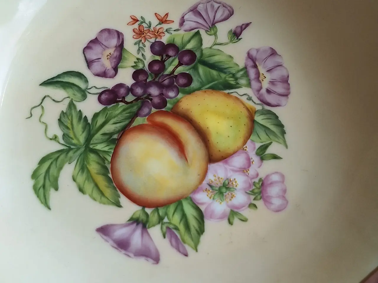 Billede 3 - Håndmalet porcelæns skål