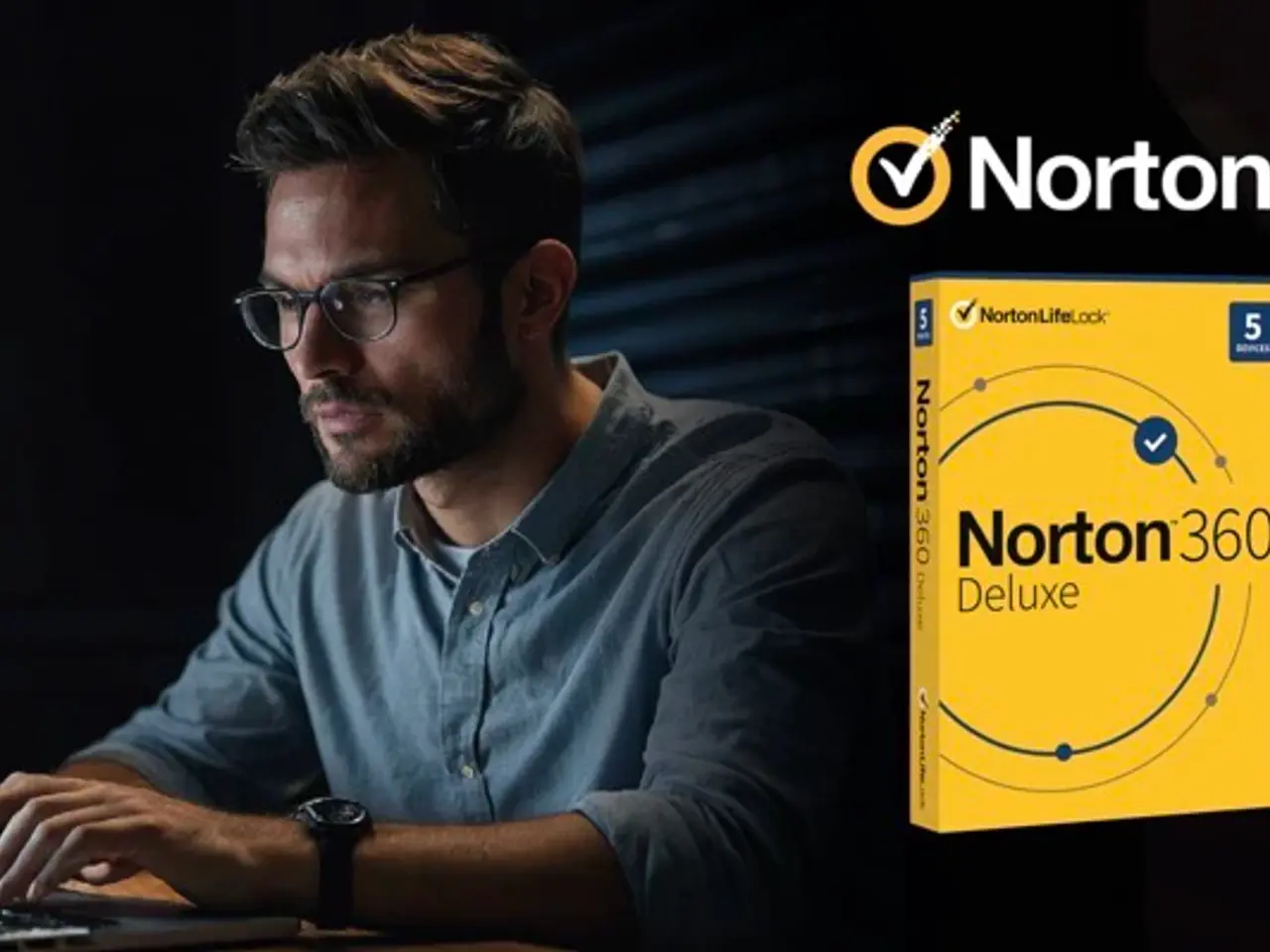 Billede 1 - Norton 360 Deluxe – 1 år – ubrugt voucher