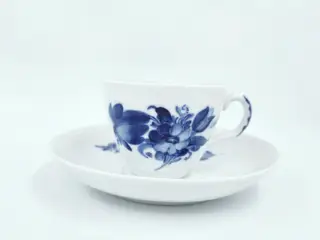 Blå Blomst Flettet Espressokop nr. 10-8040. sortering 2