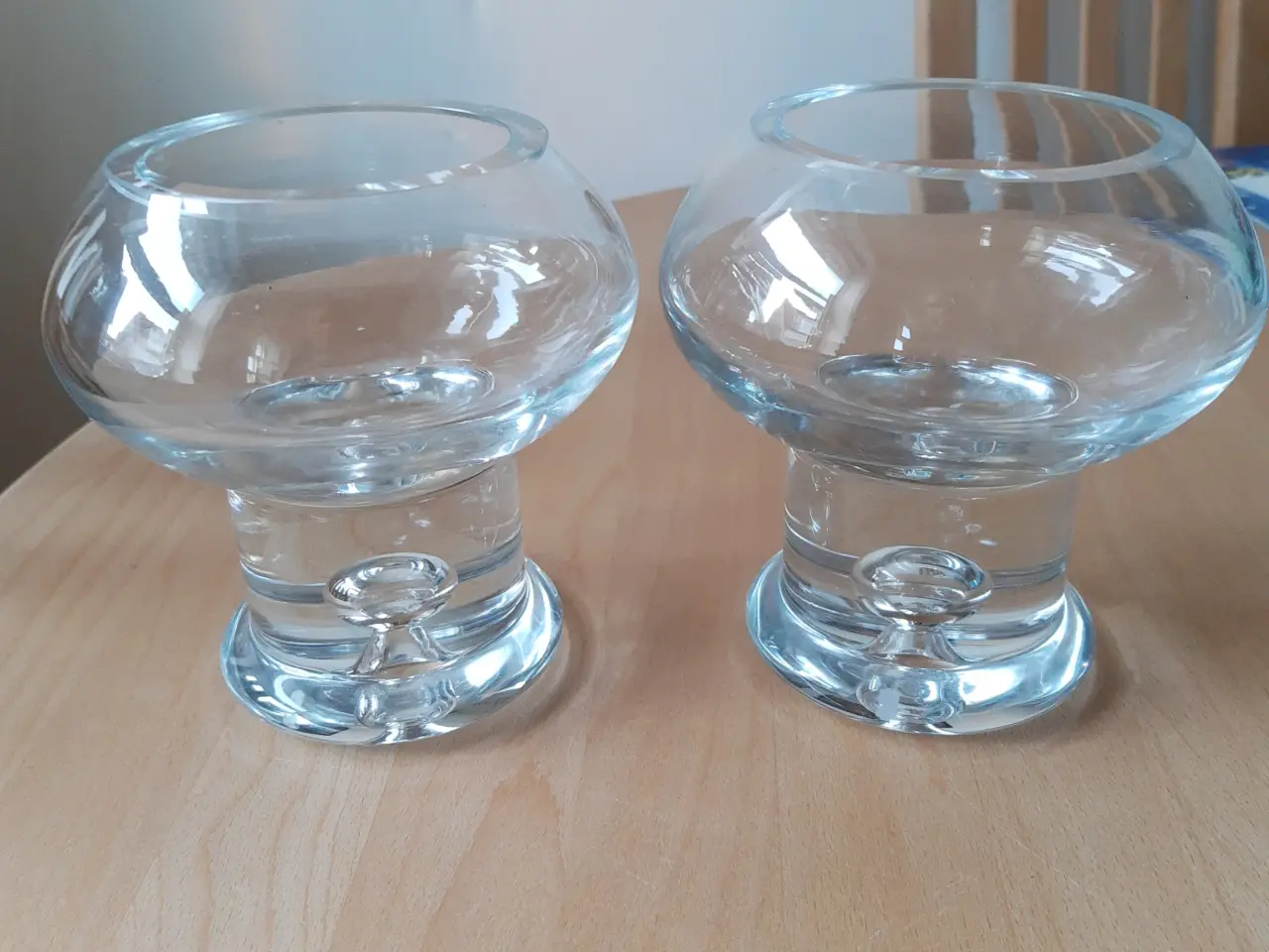 Billede 1 - Glas lysestager 