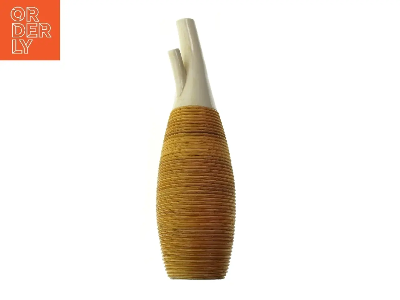 Billede 1 - Vase i træ fra Ukendt (str. HØ:60x13cm)