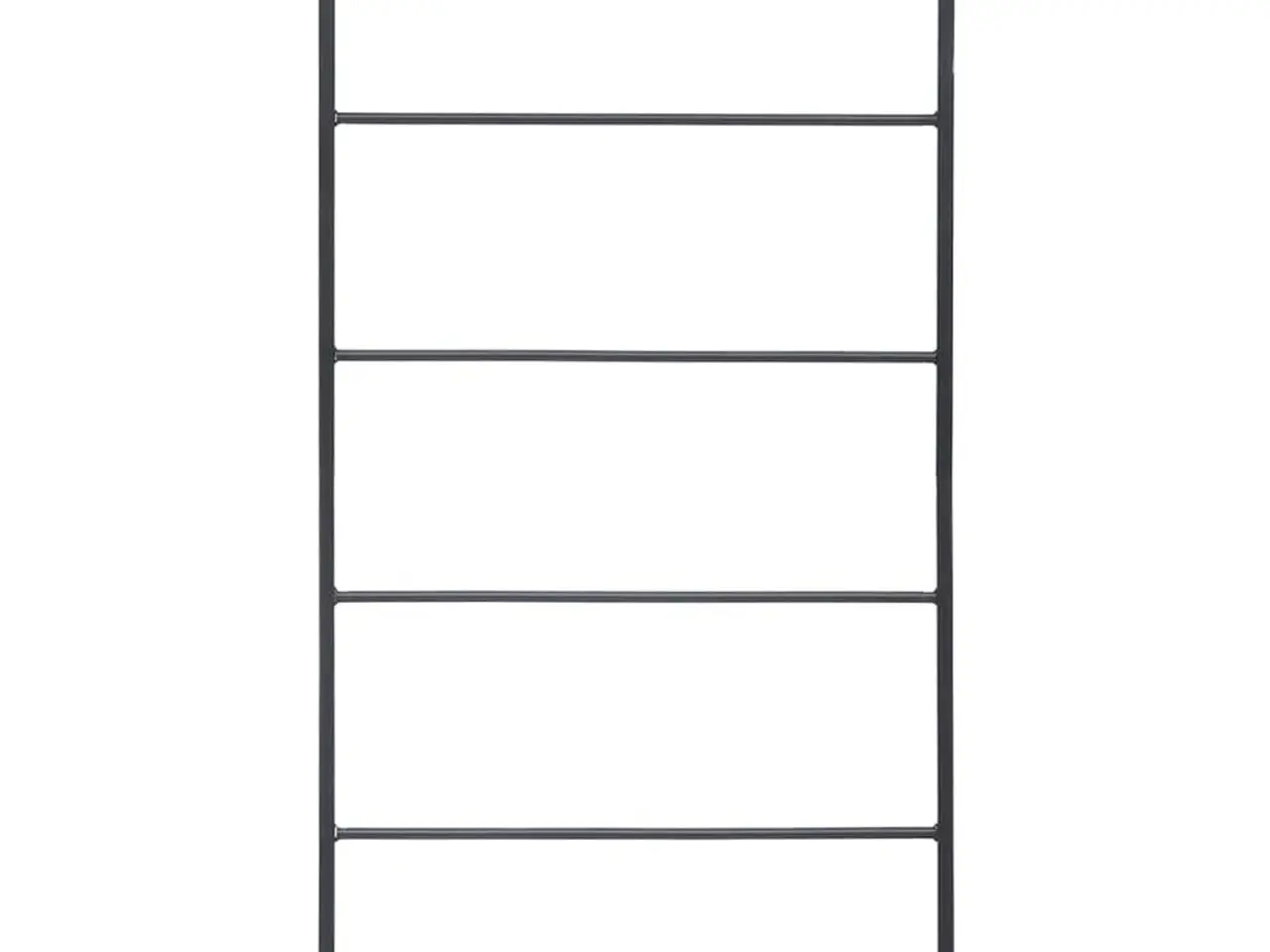 Billede 3 - Håndklædeholder 60x10x116 cm stål sort