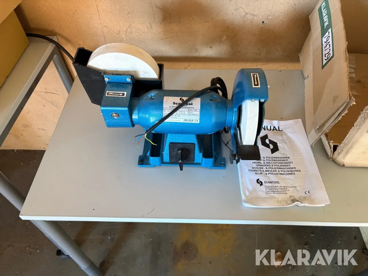 Billede 3 - Slibemaskine Scantool SC200t Kombi