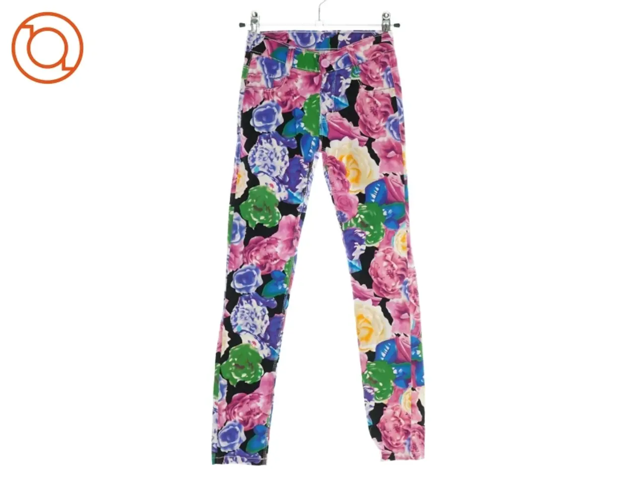 Billede 1 - Bukser med blomsterprint