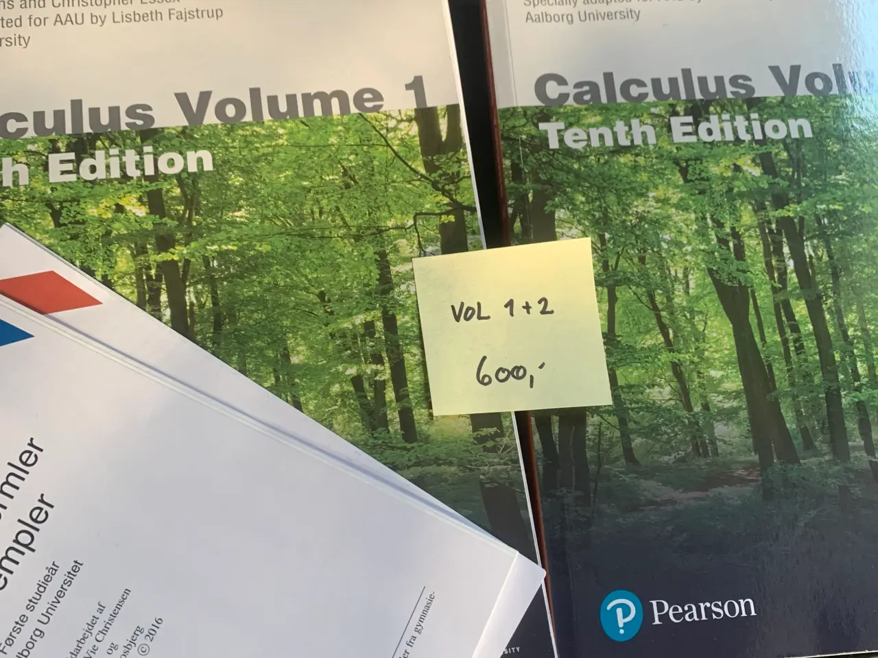 Billede 1 - Calculus studiebøger - vol 1+2