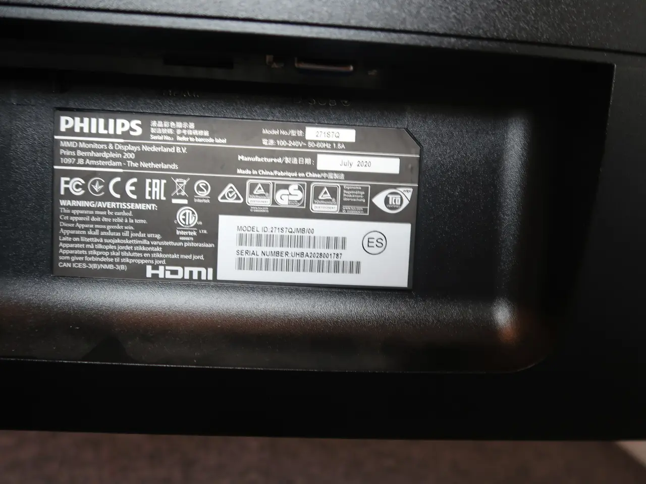 Billede 4 - 4 stk. Computerskærme PHILIPS 271S1Q