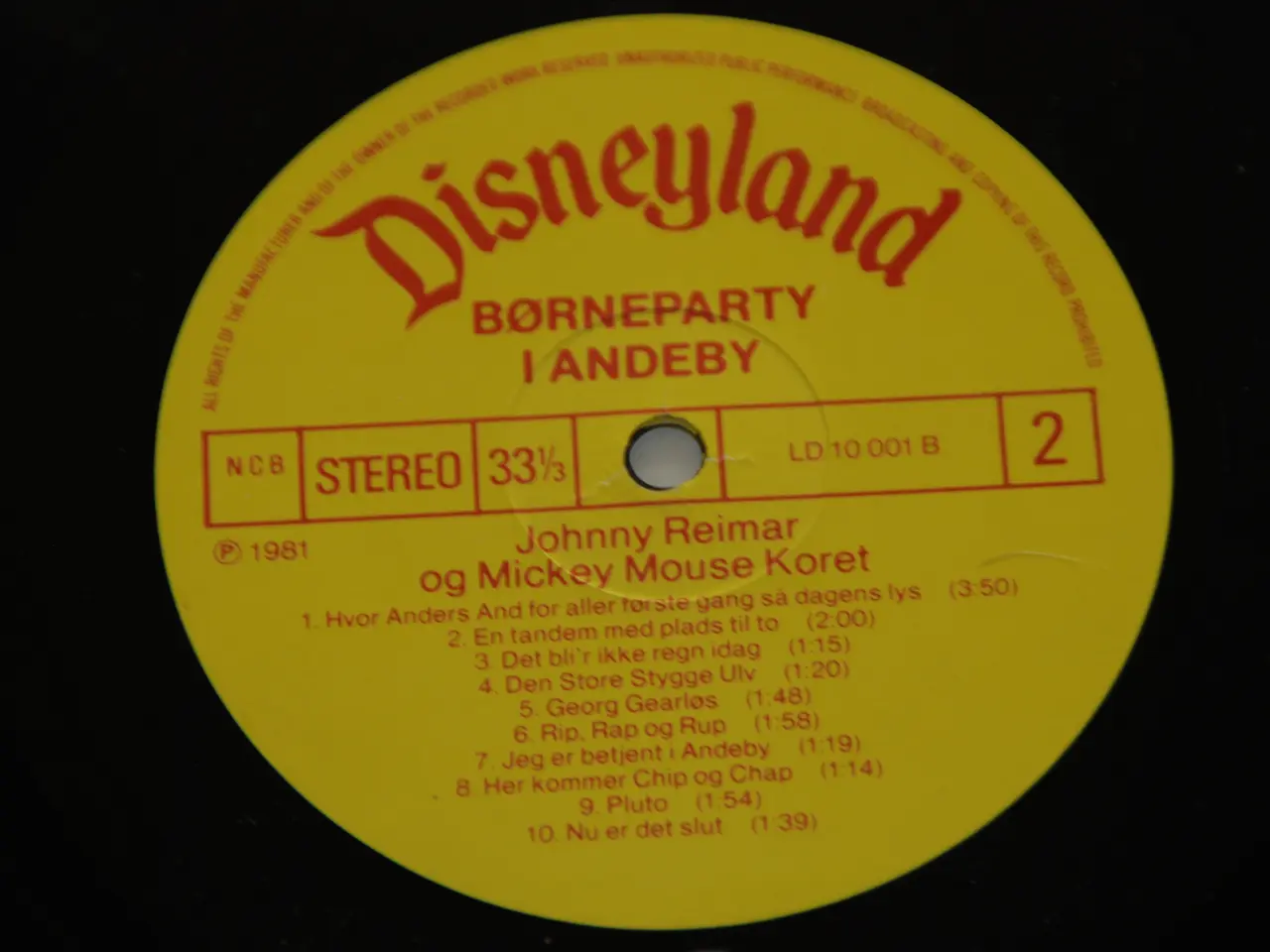 Billede 6 - Vinylplade - Børneparty i Andeby