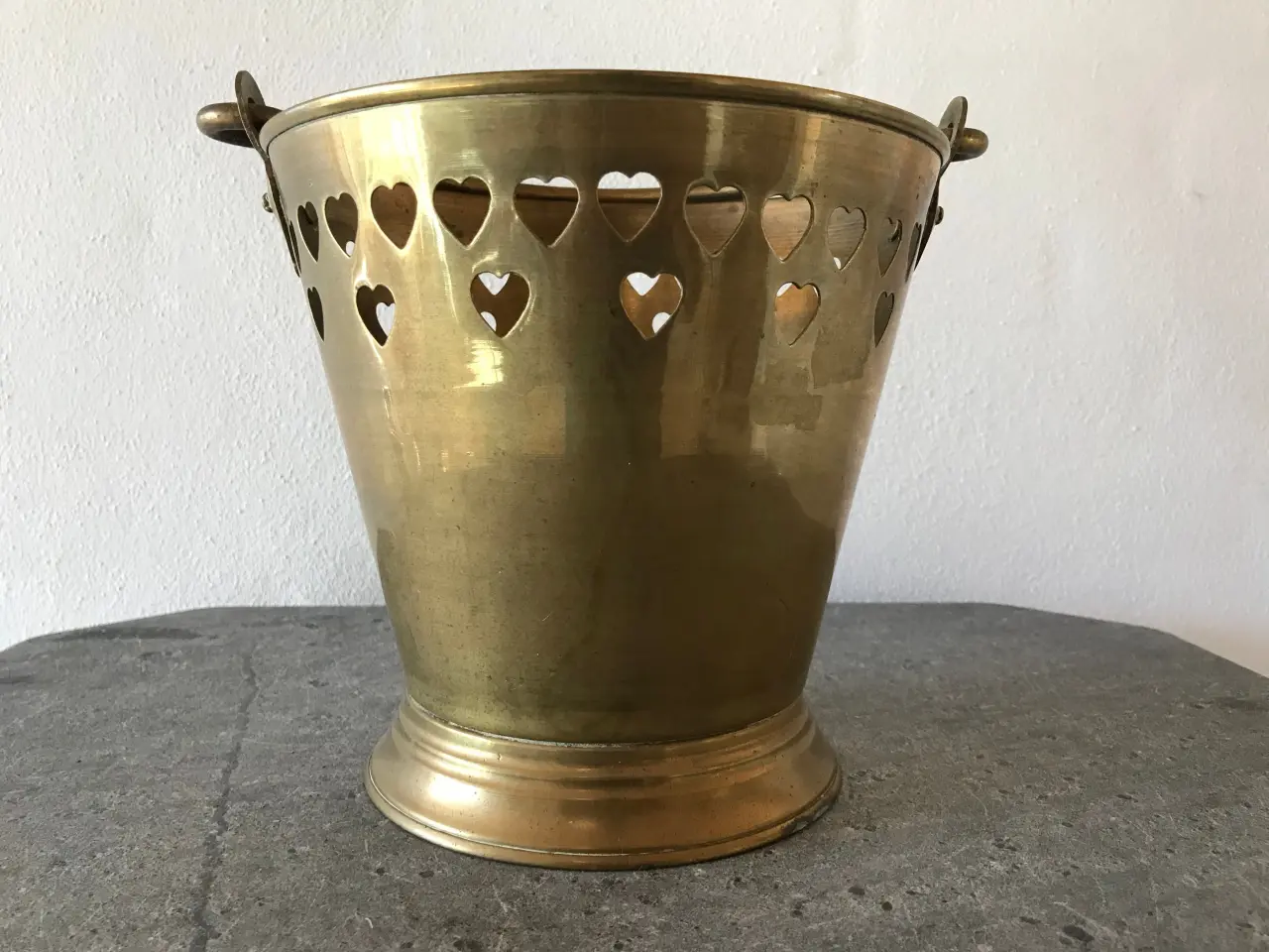Billede 2 - Vintage messing spand