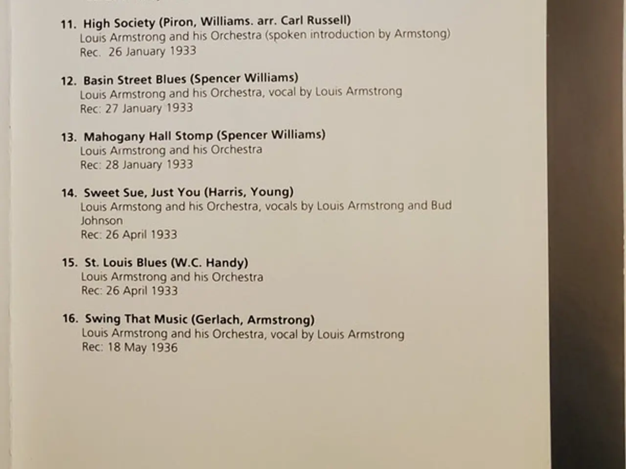 Billede 6 - Louis Armstrong – Satchmo's Greatest – CD