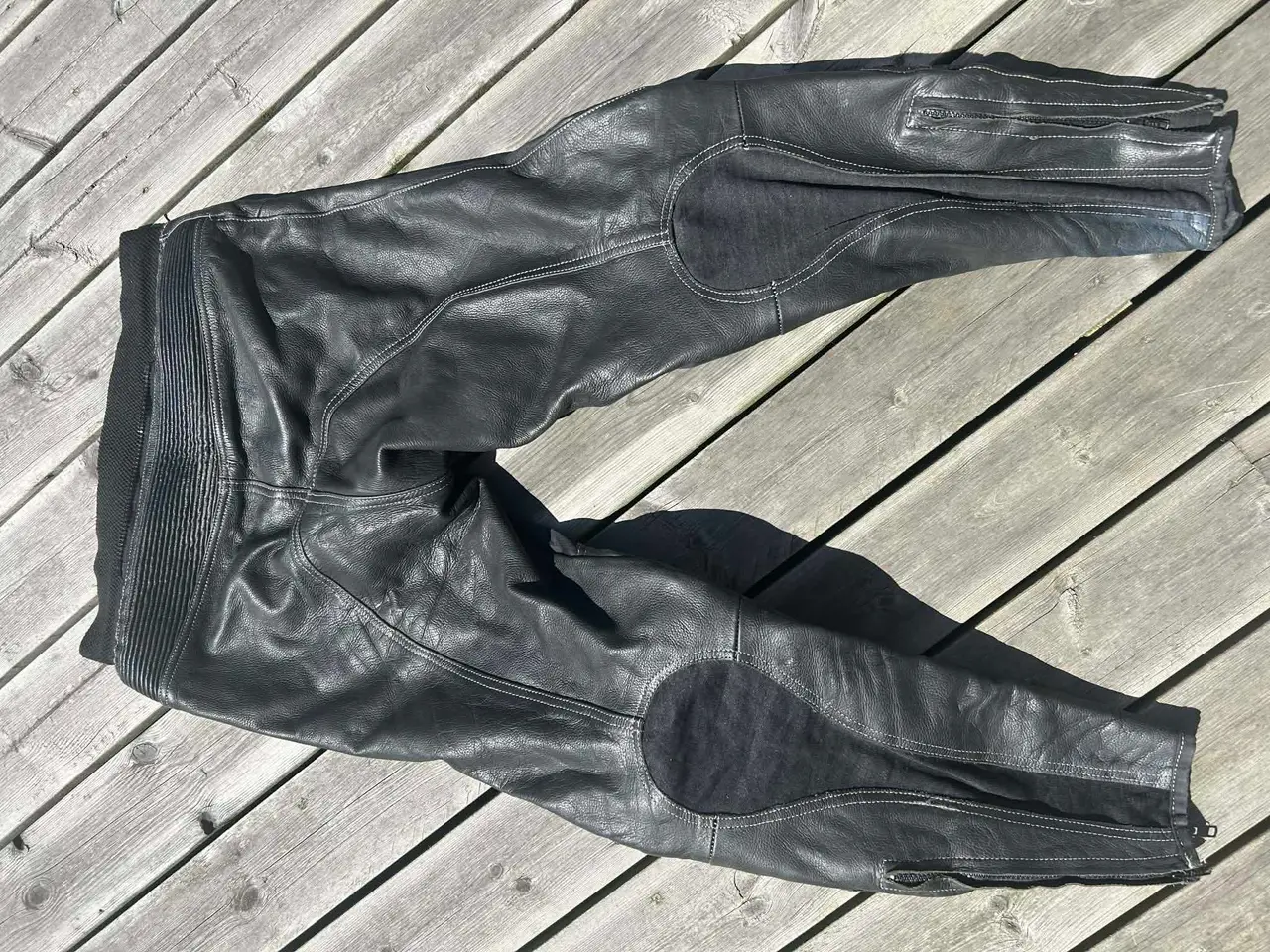 Billede 6 - Richa læder motorcykeljakke og bukser sæt sort