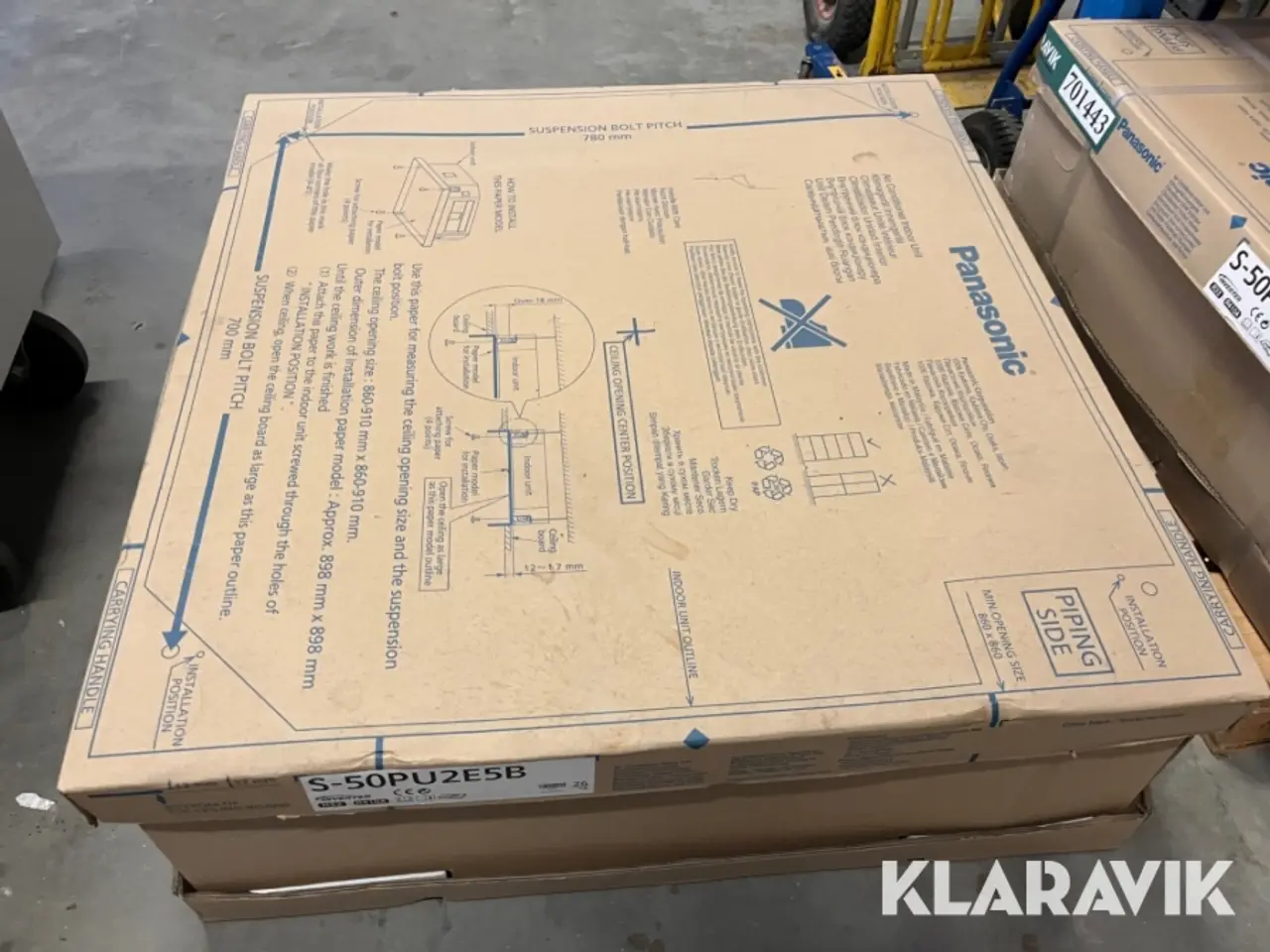 Billede 2 - Luftinddel Panasonic S-50PU2E5B, 2 Styk