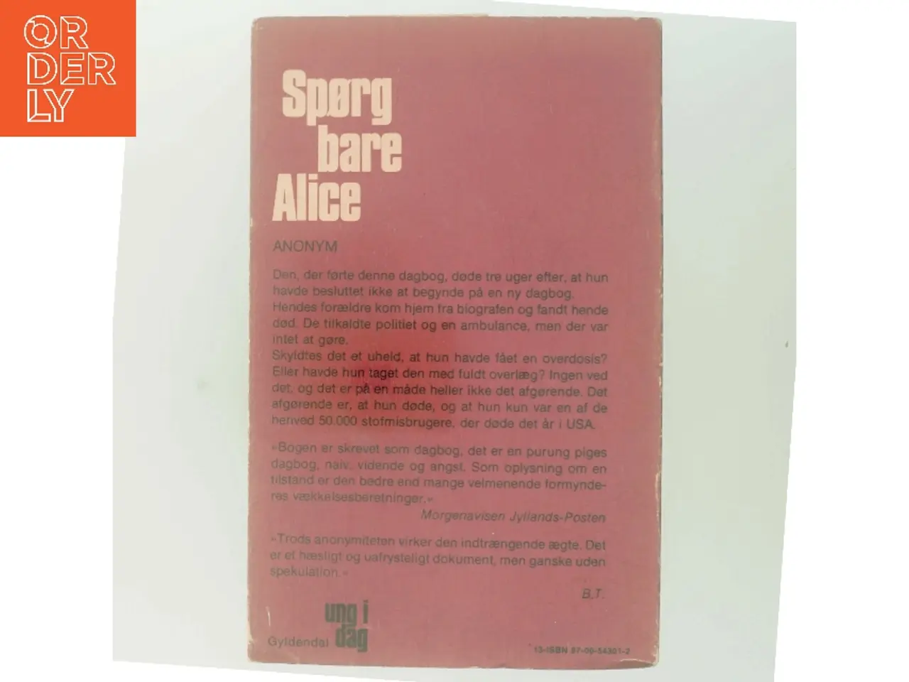 Billede 3 - Spørg bare Alice af Anonym (Bog)