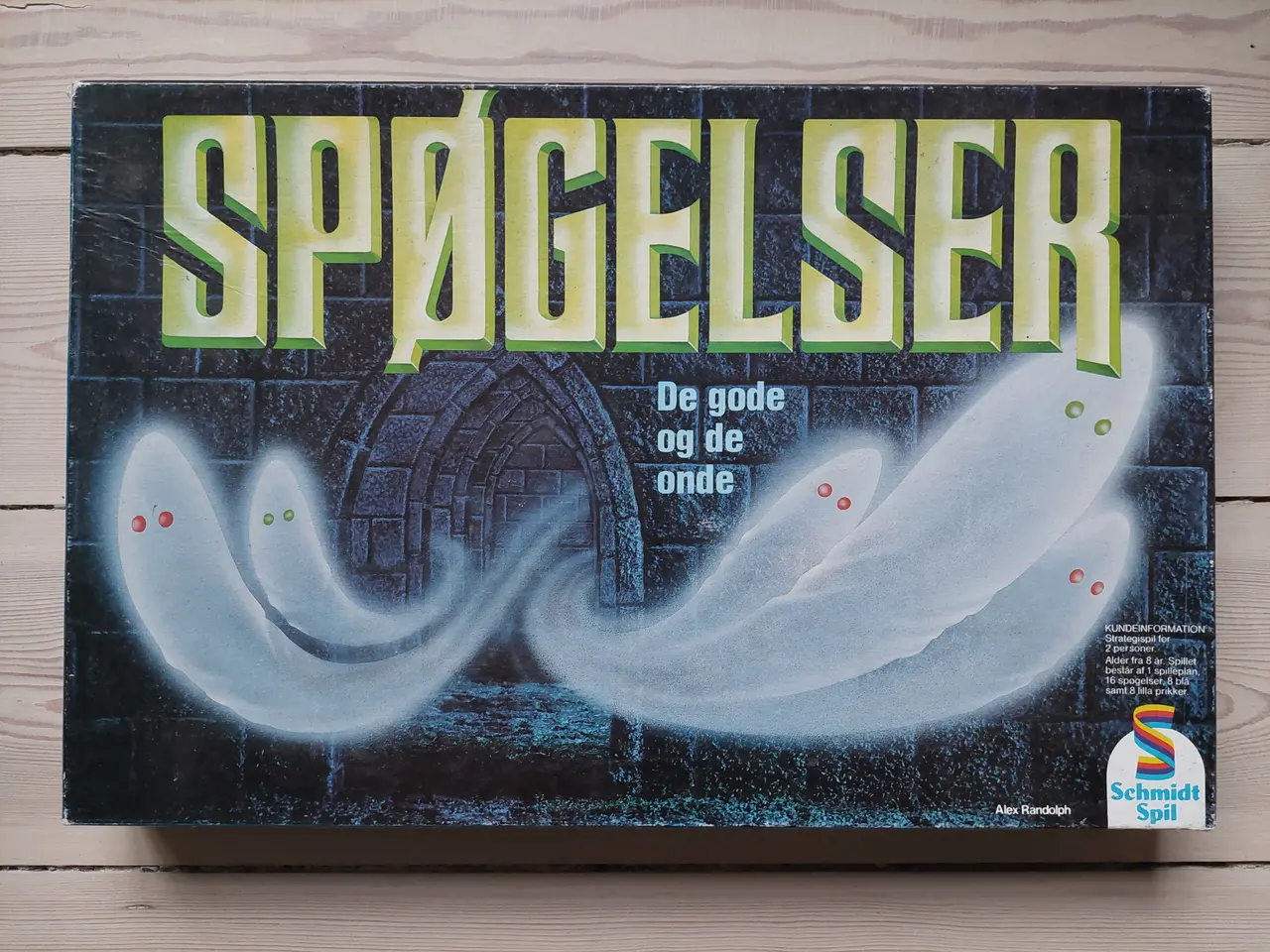 Billede 2 - Klassisk Spøgelser brætspil (Schmidt Spil) – Retro
